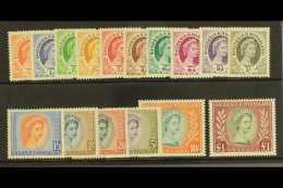 1954-56 Complete Definitive Set, SG 1/15, Never Hinged Mint. (15 Stamps) For More Images, Please Visit... - Rodesia & Nyasaland (1954-1963)