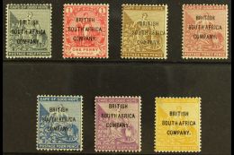1896 Overprints Complete Set, SG 58/64, Mint, 1s With Small Thin, Fresh Colours. (7 Stamps) For More Images,... - Other & Unclassified