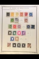 ST THOMAS & PRINCE ISLANDS 1875-1950 COLLECTION On Pages, Mint & Used, Inc 1875-1885 Most Vals To 300r... - Otros & Sin Clasificación