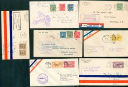1935 Attractive Selection Of Covers For London - Orient, Rein & Loring With LOF Adhesives, Manila - Negros,... - Philippinen