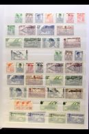 1952-1995 ATTRACTIVE RANGES ON STOCKLEAVES Mostly Mint (chiefly Never Hinged), Plus Some Used. Note 1952-58... - Papua Nuova Guinea