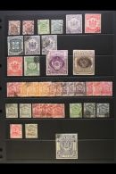 1883-1961 USED COLLECTION / ACCUMULATION Presented Chronologically On Stock Pages. We See A Most Useful Used... - Noord Borneo (...-1963)