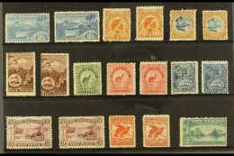 1899-1903 Pictorial Definitives No Wmk, Perf 11 Issue. The Complete Set To 2s Plus Additional Listed Shades Of The... - Other & Unclassified