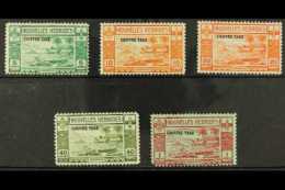 FRENCH Postage Due 1938 Complete Set, SG FD65/9, Very Fine Mint. (5 Stamps) For More Images, Please Visit... - Andere & Zonder Classificatie