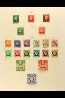 KGVI COMPLETE All Different Collection On Leaves, A Fresh Mint Or Fine Used COMPLETE BASIC RUN Comprising British... - Other & Unclassified