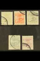 TANGER A TETUAN LOCAL POST 1896 Lion Complete Set, Yvert 134/38, Very Fine Used, Fresh. (5 Stamps) For More... - Otros & Sin Clasificación