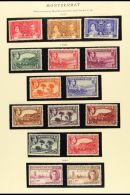 1937-51 VERY FINE MINT COLLECTION In Mounts On Pages. Inc 1937 Coronation Set, 1938-48 Set To 5s, 1946 Victory... - Montserrat