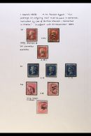 GREAT BRITAIN USED IN MALTA 1858-84 Chiefly Fine Collection Of Used Stamps Of Great Britain Cancelled By "M" Or... - Malta (...-1964)