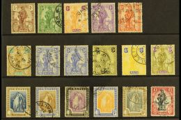 1922-26 "Melita" Set, SG 123/40, Good Used (17 Stamps) For More Images, Please Visit... - Malta (...-1964)