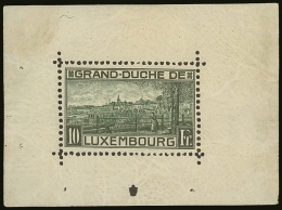 1923 10f Green, Birth Of Princes Elizabeth, Miniature Sheet, SG MS221 (Michel Block 1), Very Fine Mint (the Stamp... - Altri & Non Classificati