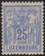 1882-89 25c Blue, Perf 12½, Mi 52D, Very Fine And Fresh Mint. For More Images, Please Visit... - Sonstige & Ohne Zuordnung