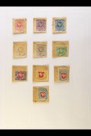 1919-1940 COMPREHENSIVE VERY FINE USED COLLECTION On Leaves, All Different, Highly Complete For The Period, Inc... - Litauen