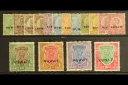 1923 Stamps Of India Ovptd "Kuwait", SG 1/15, Set Complete, Very Fine And Fresh Mint. (15 Stamps) For More Images,... - Kuwait