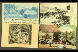 1903-1912 COVERS & CARDS. Interesting Group Of Used Picture Postcards, Postal Stationery Cards Inc One Uprated... - Giamaica (...-1961)