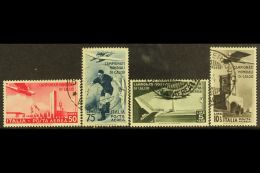 1934 World Soccer Championships, Air Set, Sass S1513, Very Fine Used. Cat €1550 (£1170) (4 Stamps) For... - Sin Clasificación