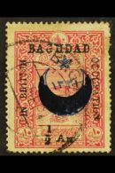 BAGHDAD - BRITISH OCCUPATION ½a On 10pa Carmine, Perf 13½, SG 20a, Used, Slight Damage Et Upper... - Iraq