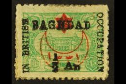 BAGHDAD - BRITISH OCCUPATION 1917 (on Turkish Stamp With Red Star & Crescent Overprint) ½a On 10p... - Iraq