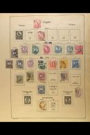 1871-1975 COLLECTION On Pages, Mint & Used Mainly All Different Stamps, Inc 1938 All Three M/s's Used Etc.... - Otros & Sin Clasificación