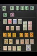 1861-1899 MINT QUEEN VICTORIA COLLECTION Presented On A Stock Page. Includes 1861-62 1d, 1863-71 1d (x3 Unused Inc... - Grenada (...-1974)