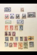 1889-1945 OLD TIME COLLECTION On Leaves, Mint Or Used, Inc 1927-28 Navarino Set Mint, South Albania 1940 Opt Set... - Altri & Non Classificati