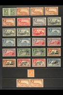 1938-51 Pictorials Complete Set, SG 121/31, Plus Some Better Perforation Changes Inc 1d Perf 14, 1d Perf... - Gibraltar