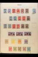 LITHUANIAN OCCUPATION 1923 FINE MINT COLLECTION On Pages, All Different, Inc 1923 Union Set, 1923 (Apr) "Centu"... - Other & Unclassified