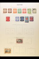 1920-1939 MOSTLY MINT COLLECTION On Leaves, Inc 1924 2g Black & Purple View Used, 1935 Air Set Mint, 1936... - Otros & Sin Clasificación