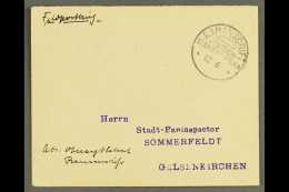 SOUTH WEST AFRICA 1907 (12 Jun) Stampless Feldpost Cover To Germany With Fine "RAMANSDRIFT" Cds Postmark (without... - Andere & Zonder Classificatie