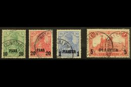 OFFICES IN TURKEY 1902-4 Type II Overprint (A With Serif) 10pa On 5pf To 5pi On 1m Mi. 12/20 II, Fine Cds Used,... - Otros & Sin Clasificación