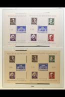 RUSSIAN ZONE THURINGIA 1946 NEVER HINGED MINT COLLECTION On Hingeless Pages. Includes National Theatre Issue With ... - Otros & Sin Clasificación