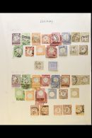 1872-1918 VALUABLE OLD TIME COLLECTION On Leaves, Mint And Used, Inc 1872 Small Shield Used Set To 5g (x2) &... - Altri & Non Classificati