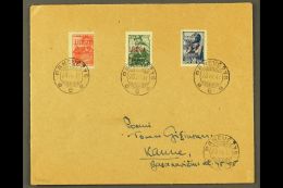 PANEVEZYS (PONEWESCH) 1941 (23 Aug) Cover Bearing 5k, 15k & 30k Stamps With "Lietuva Panevezys" Local... - Otros & Sin Clasificación