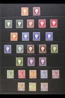 1880-1902 QV MINT COLLECTION Presented On A Stock Page. Includes 1880-81 ½d & 1d Wmk Upright, 1886-93... - Gambia (...-1964)
