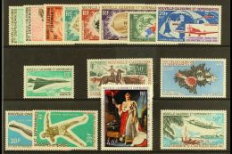 NEW CALEDONIA 1968-69 Complete Air Post Collection. Never Hinged Mint (15 Stamps) For More Images, Please Visit... - Andere & Zonder Classificatie