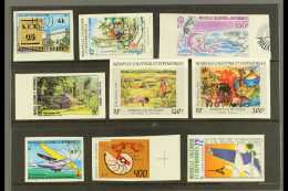 NEW CALEDONIA IMPERFS 1981-1986 Never Hinged Mint All Different Group Of Imperforated Air Issues, Comprising 1981... - Other & Unclassified