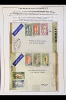 GUADELOUPE 1939-45 WARTIME POSTAL HISTORY COLLECTION. An Interesting Range Of Covers & Airmails, Most Posted... - Otros & Sin Clasificación