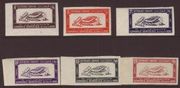 GRAND LIBAN 1930 Silk Conference Set Yvert 122/27 IMPERF, Fine Never Hinged Mint. (6 Stamps) For More Images,... - Otros & Sin Clasificación