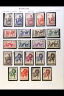 FRENCH AFRICA 1890's-1940's ALL DIFFERENT FINE MINT COLLECTION In Hingeless Mounts On Leaves, Inc Mauritania,... - Sonstige & Ohne Zuordnung