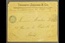 BENIN 1893 Military Cover To Paris With M/s "Corps Expeditionnaire Du Dahomey" With "Correspce Militaire Kotonou... - Other & Unclassified