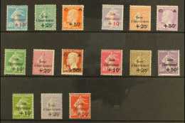 1927-1931 CAISSE D'AMORTISSEMENT A Complete Run Of Sinking Fund Sets Of Three (Yvert 246/48, 249/51, 253/55,... - Andere & Zonder Classificatie