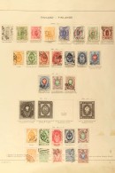 1875-1958 USED COLLECTION On Dedicated Pages. Includes 1875-82 Types To 1m, 1885 Types To 1m, 1889-95 Set To 10m,... - Altri & Non Classificati