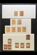 1881-99 HIGH VALUES A Fine Used Study Group With 1s Perf 11 Both Shades, 1s Perf 11 X 11¾ X7 With Shades,... - Fidschi-Inseln (...-1970)