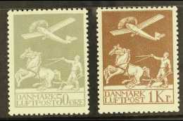 1929 Air Set, Facit 216/17, SG 227/28, Fine Lightly Hinged Mint (2 Stamps) For More Images, Please Visit... - Other & Unclassified