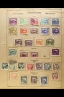 1918-1966 ATTRACTIVE COLLECTION On Leaves, Some Mint But Mostly Used Stamps, Inc 1918-20 Castles, 1919 Overprints,... - Altri & Non Classificati