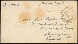 1946 (19th March) "Forces Mail" Envelope To England, With R.A.F. POST 301 Cds, Endorsed On Flap "From 1651716... - Islas Cocos (Keeling)