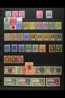 1900-1935 VERY FINE MINT COLLECTION. Includes 1900 QV Set Inc 1d Both Shades Plus 1d "Specimen" Opt, 1902-03... - Kaaiman Eilanden