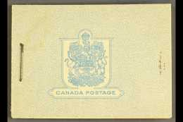 BOOKLETS 1935 Blue On White Cover 25c Booklet With English Text, SG SB25, Complete. For More Images, Please Visit... - Altri & Non Classificati