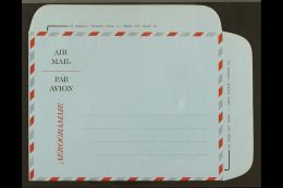 AEROGRAMME 1960 10c Red, Black & Grey Postal Stationery Air Letter With STAMP IMPRINT OMITTED Variety (Kessler... - Otros & Sin Clasificación