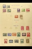 1923 - 1944 ALL DIFFERENT MINT COLLECTION Neatly Presented On Old Album Pages. Includes 1923 Tourist Vals To 24c,... - Otros & Sin Clasificación