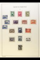 1897-1947 USED COLLECTION CAT £2200+ Neatly Presented On Printed Pages. Includes 1897 Discovery Set Less... - Other & Unclassified